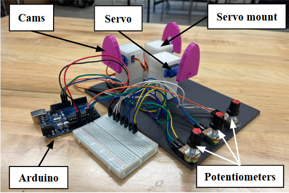 Potentiometer maze components diagram