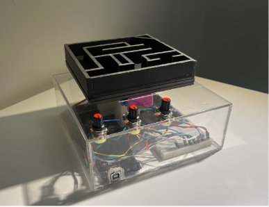 Potentiometer maze final build