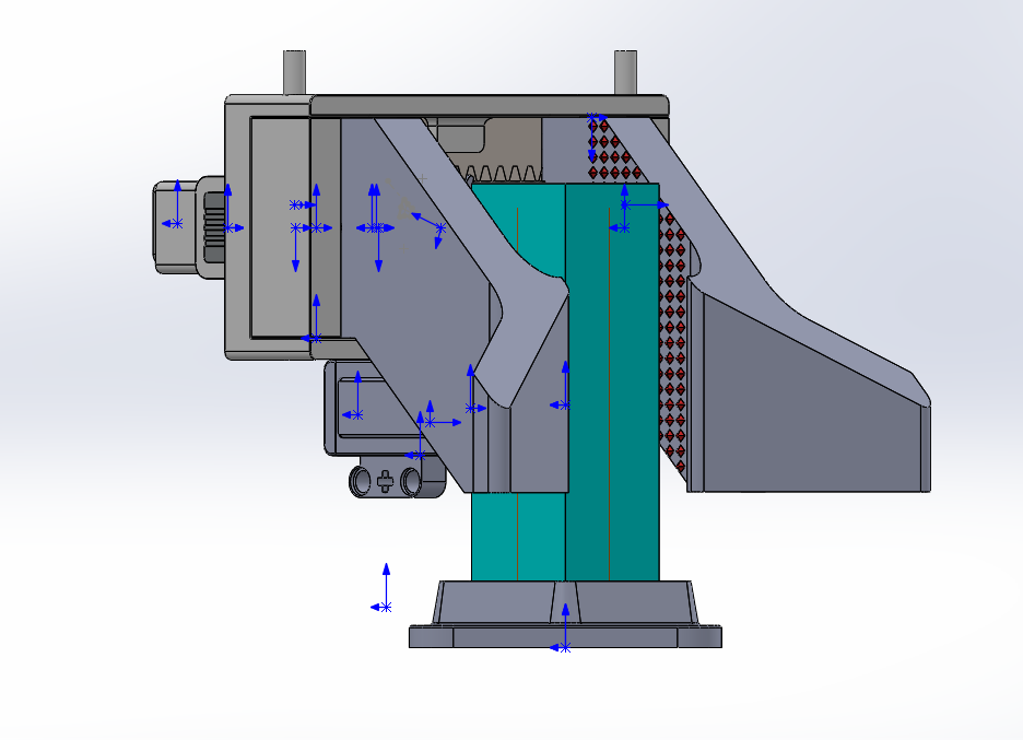 Maze robot CAD design